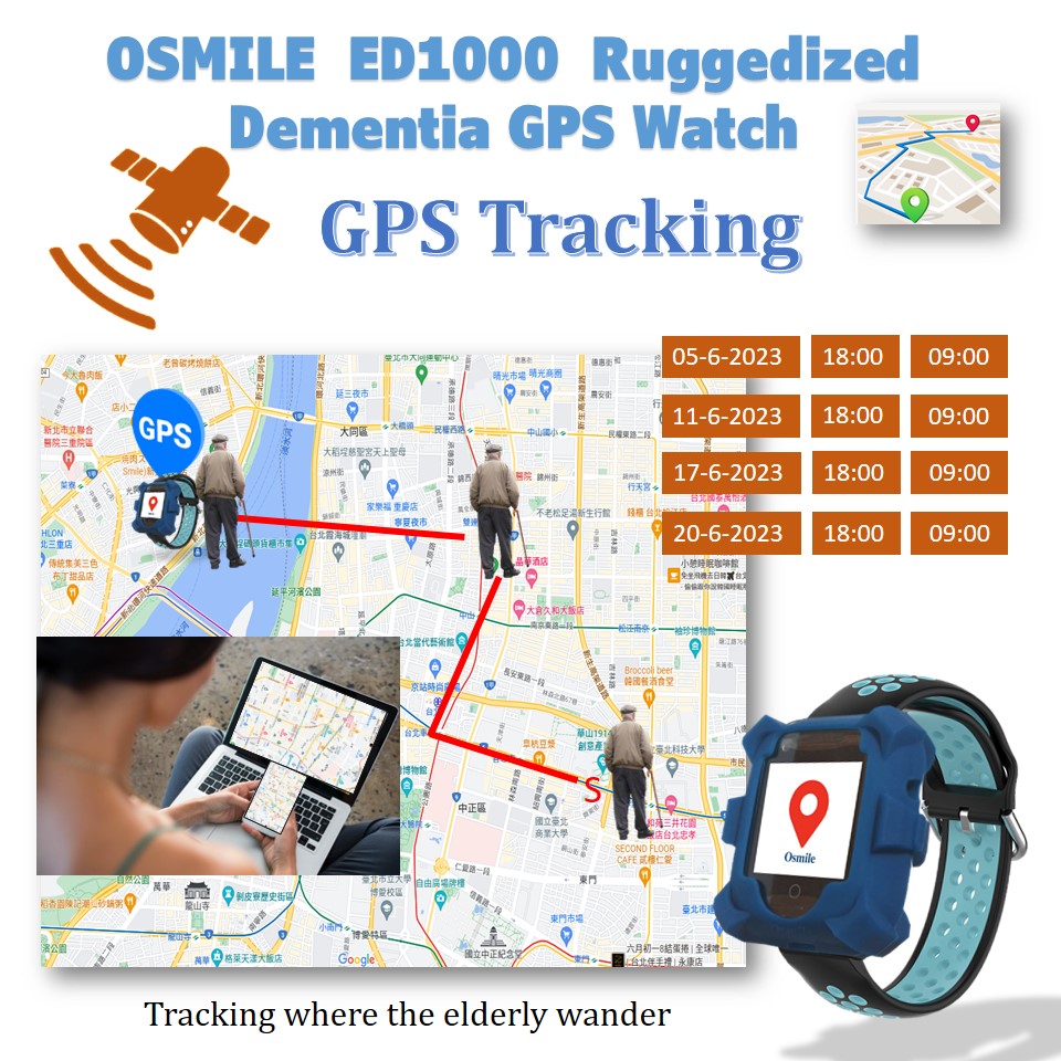 Osmile Gps Tracker For Elderly With Alzheimer